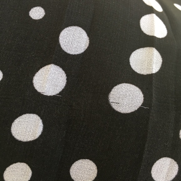 📦 Jones New York Pleated Chiffon Polka Dot Skirt - Picture 7 of 7